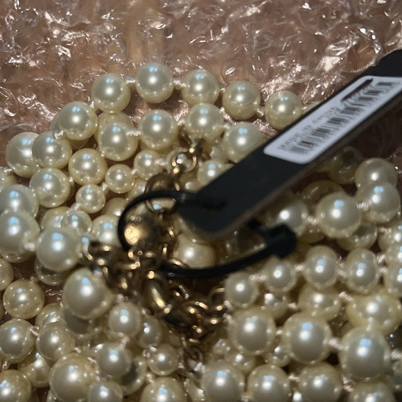 NWT-One Size-J.Crew Multi-Strand Pearl Necklace - Picture 7 of 7